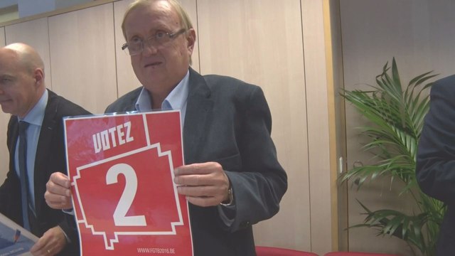 Tirage au sort des numéros des listes syndicales pour les élections sociales 2016