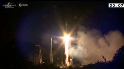 Galileo Launch (sat 9 & 10) - Lift-off