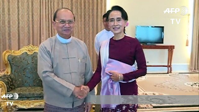 Birmanie: Suu Kyi rencontre le président Thein Sein