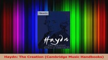 PDF Download  Haydn The Creation Cambridge Music Handbooks PDF Full Ebook
