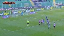 Palermo-Alessandria 0-1 gol Loviso (Coppa Italia) 02.12.2015