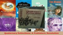 Download  Quaternary Extinctions A Prehistoric Revolution Ebook Free