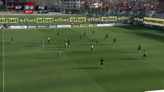 Botev Plovdiv vs. Ludogorets 0 - 1 ( A PFG - 2 December 2015)