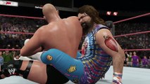 Stone Cold  Steve Austin vs. Dude Love  WWE 2K16 2K Showcase walkthrough - Part 8