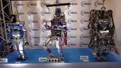 Japon: des robots androïdes pour aider en cas de désastre
