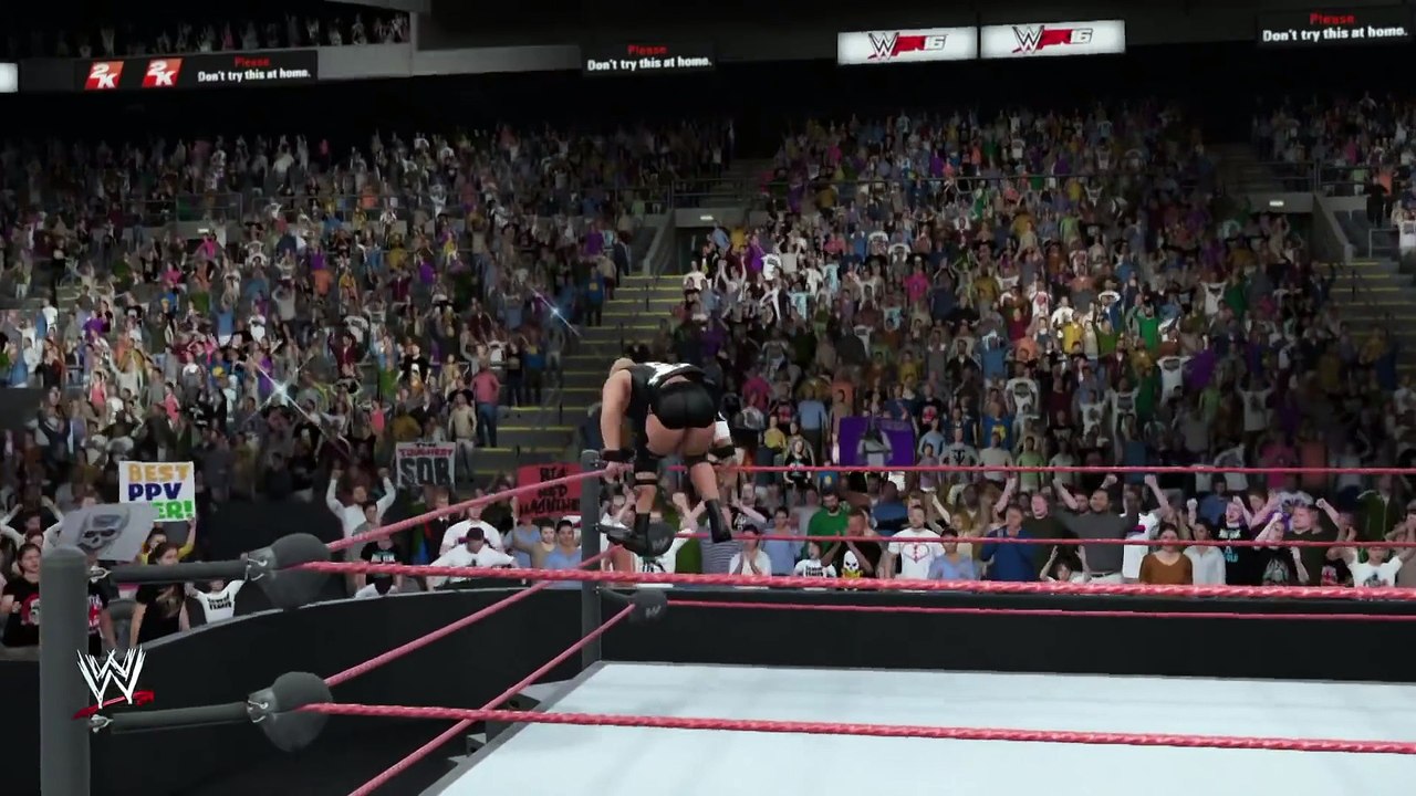 Stone Cold  Steve Austin vs. Kane  WWE 2K16 2K Showcase walkthrough - Part 10