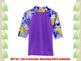 Tropical Breeze Tuga Sunwear Swimming Costume 3-Piece Girls purple Morado Size:FR : 10-12 ans