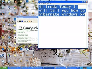 How to hibernate windows XP_x264