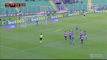 0-1 Loviso Penalty Goal Italy Coppa Italia Round 4 - 02.12.2015, US Palermo 0-1 US Alessandria