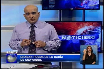Graban robos en la bahía de Guayaquil