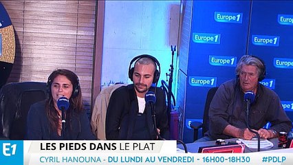 Cyril Hanouna tague le studio des “Pieds dans le plat”