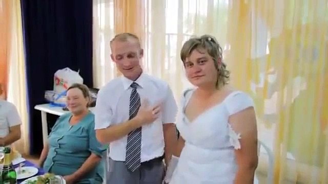 Вот это невеста! Прикол на свадьбе