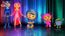 2D Finger Family Animation 267 _ Barbie-Christmas Minions-Dinosaurs-Team Umizoomi Family