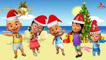 2D Finger Family Animation 274 _ Christmas Ice Cream-Christmas Barbie-Car-Christmas Upin & Ipin