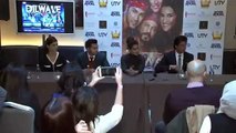Dilwale Promotions in London | Kajol, Shah Rukh Khan, Varun Dhawan, Kriti Sanon