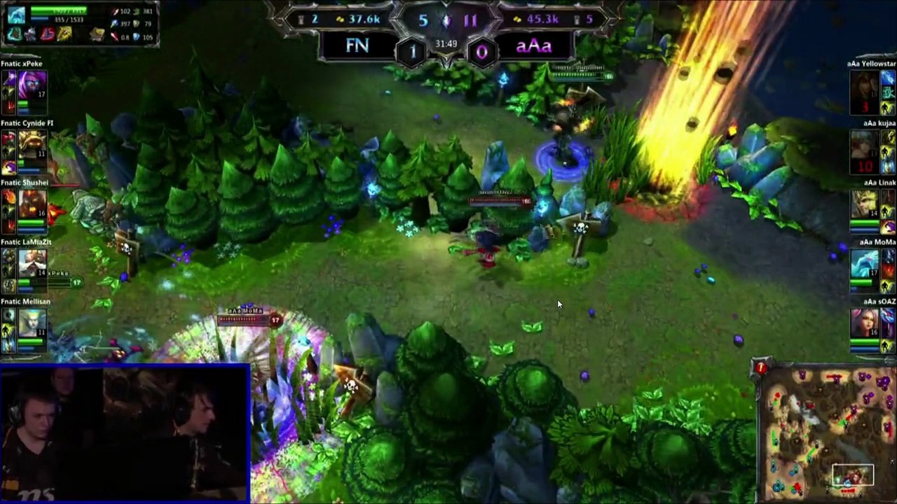 aAa Yellowstars epic Ashe arrow - Dreamhack finals