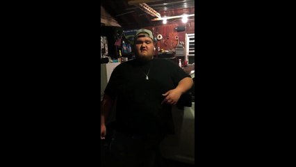 When you're trying to be a thug but then your mom walks in... LOL