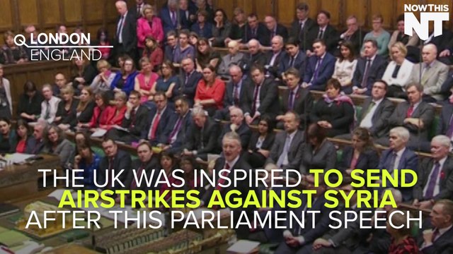 This Speech Inspired Parliament In The UK To Vote To Sent Airstrikes to Syria