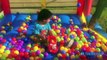Little Tikes Bouncer Family Fun Playtime Giant Ball Pits Disney Cars Toys Egg Surprise