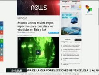 EE.UU. enviará tropas a Siria e Irak para combatir a ISIS