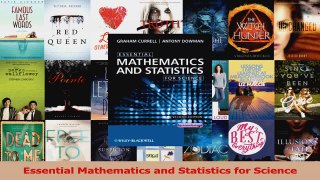 Download  Essential Mathematics and Statistics for Science PDF Free