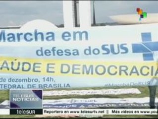 Brasil: rechazan intentos privatizadores del Sistema Único de Salud