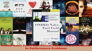 PDF Download  Ondeo Nalco Fuel Field Manual  Sources and Solutions to Performance Problems Download Online