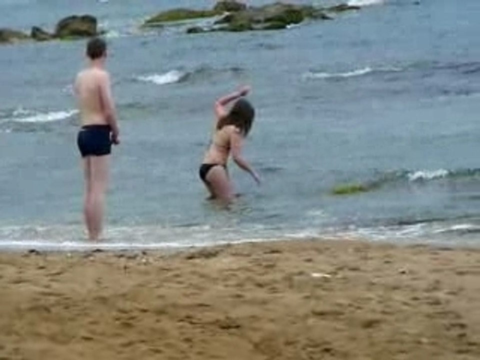 Première baignade en Sicile