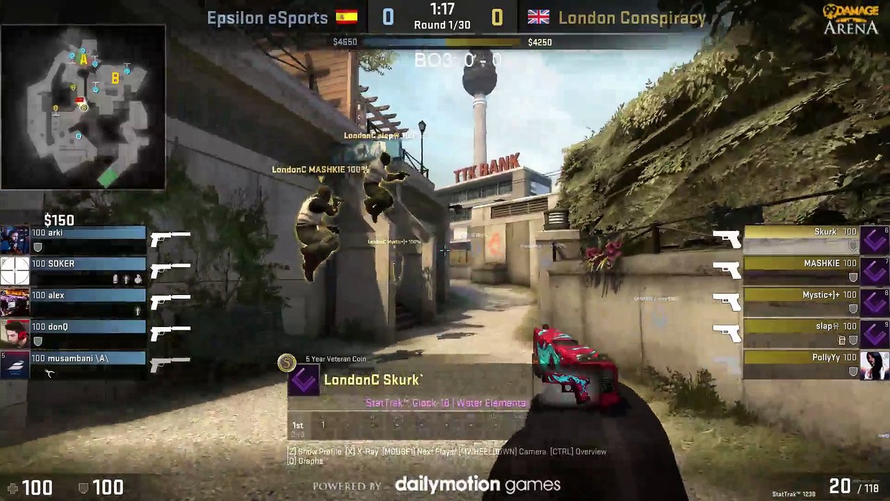 London Conspiracy vs Epsilon @18cet 99Damage Arena (REPLAY) (2015-12-02 17:50:22 - 2015-12-02 20:25:27)