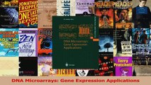 Download  DNA Microarrays Gene Expression Applications PDF Online