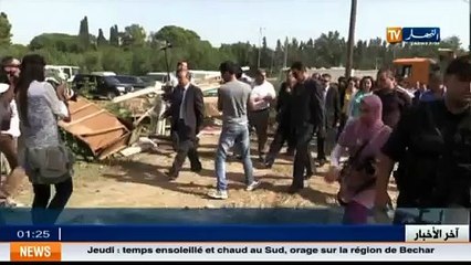 Wali d’Alger Veille sur le processus de démolition des bidonvilles à Alger