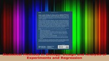 Download  Statistical Methods in Biology Design and Analysis of Experiments and Regression Ebook Free