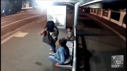 Chucky prank Chucky doll Curse of Chucky Videos Scary Prank Ever Bus Stop (Must Watch)