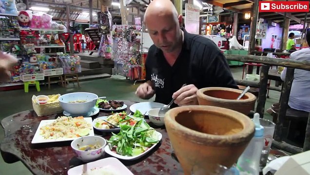 Eating Thai Food Thai Isaan Food Pt 2