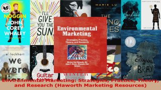 Download  Environmental Marketing Strategies Practice Theory and Research Haworth Marketing Ebook Free
