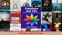 Read  Emotions and Life Perspectives from Psychology Biology and Evolution PDF Online