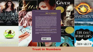 Read  Trust in Numbers Ebook Free