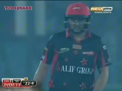 Shahid Afridi 62 Runs Highlights vs Chittagong Vikings 18th match BPL 2015