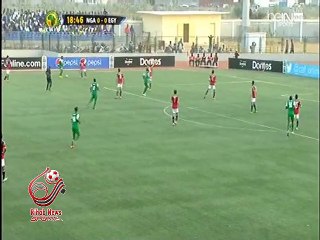 هدف نيجيريا الاول ( نيجيريا 1 -0 مصر ) بطولة إفريقيا لأقل من 23 سنة 2015