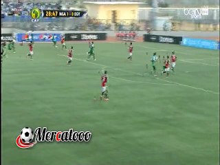 هدف نيجيريا الثاني ( نيجيريا 2 -0 مصر ) بطولة إفريقيا لأقل من 23 سنة 2015