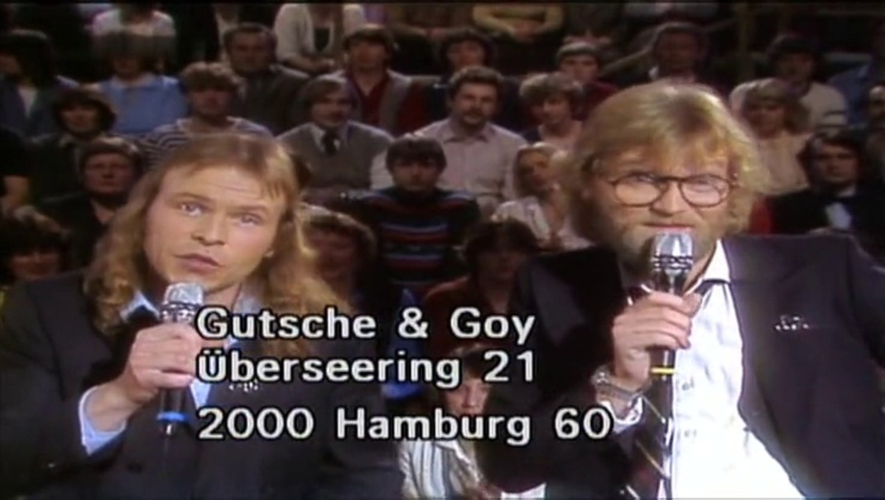 Gutsche & Goy - Is' egal 1981