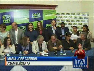 Download Video: APAlianza PAÍS ratifica su apoyo a las enmiendas constitucionales