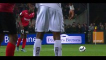 Yannis Salibur Goal - Guingamp 1-1 Reims - 02-12-2015 France Ligue 1