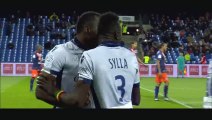 Jacques Zoua Goal - Montpellier 0-1 GFC Ajaccio - 02-12-2015 France Ligue 1