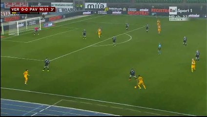 Claudio Goal - Verona 1-0 Pavia - 02-12-2015 Coppa Italia