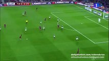 1-0 Dani Alves Amazing Long Range Goal - FC Barcelona v. Villanovense 02.12.2015 HD