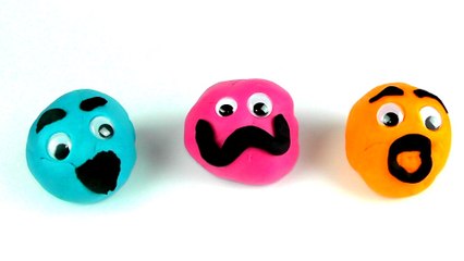 Play-Doh Surprise Faces Eggs Toys Kinder