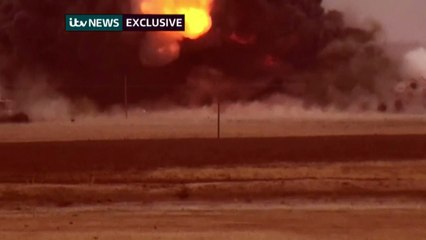 ITV joins Kurdish YPG forces in Syria against IS militants