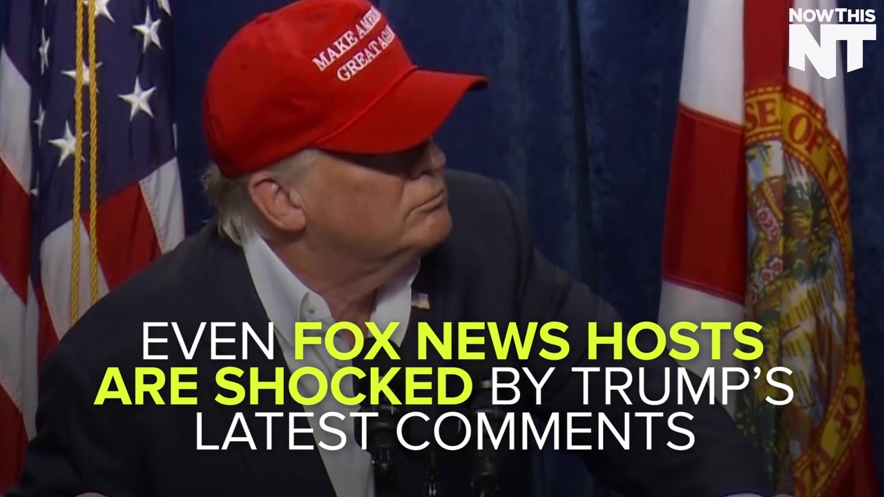 Trump's Comments Had Fox & Friends Hosts Speechless