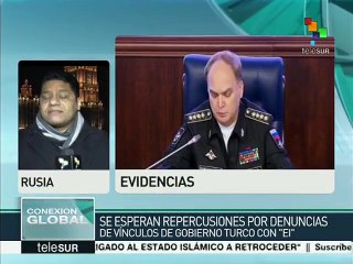 Rusia presenta pruebas del vínculo de Erdogan con el Daesh